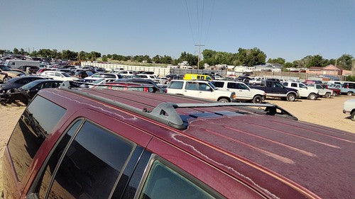 1997-2002 Ford Expedition Luggage Rack Cross Bars Only Oem Roof