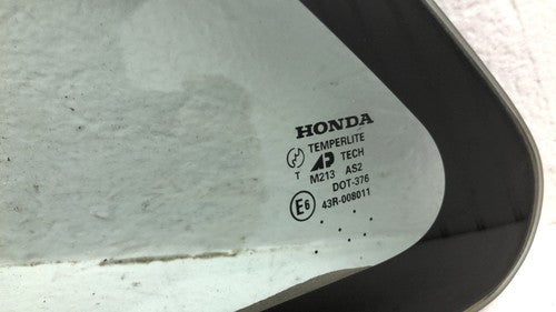 1996-00 Honda Civic Driver Left Rear Quarter Glass Back Side Window 2 Door Coupe