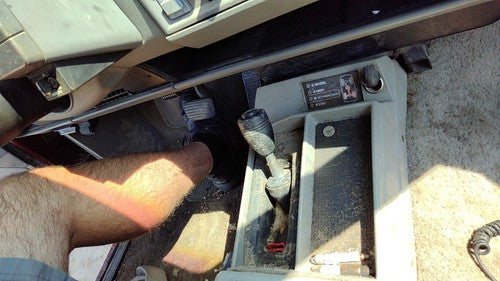 1992-1994 S10 Blazer Center Floor Console Trim Bezel Only Oem Gray