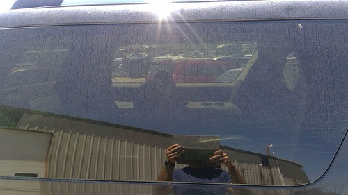 2007-14 Yukon Xl Denali Passenger Right Rear Quarter Glass Back Side Window Oem