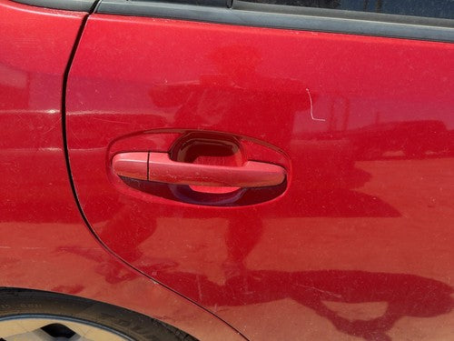 05-09 Prius Passenger Right Rear Outside Door Handle Hatchback Barcelona Red 3R3