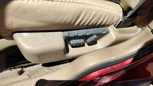 01-03 Volvo V70 Xc Driver Left Side Power Seat Switch With Trim Panel Beige B951
