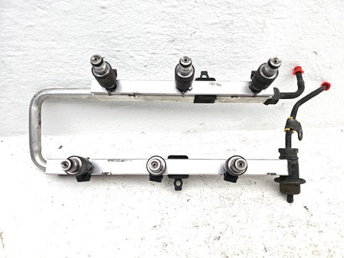 1993-1997 Isuzu Rodeo Complete Fuel Rail With Injectors Set Loaded Oem 3.2L