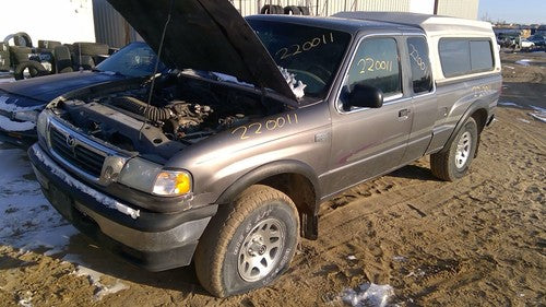 2000 B4000 Pickup Alternator Mount Bracket 4.0L F87e-10239-Ca With Idler Pulley
