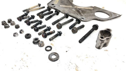 1984-1996 Jeep Cherokee Transmission Dust Cover Shield Bolts Hardware Oem