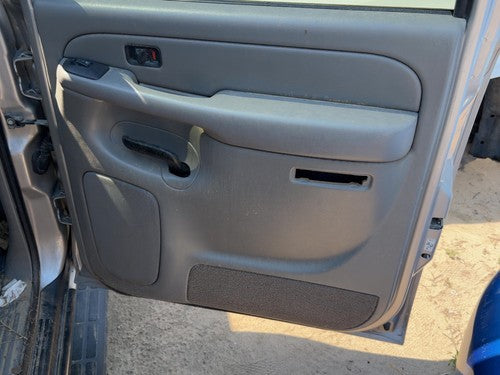 00-06 Suburban 1500 Passenger Right Rear Door Trim Panel Switches Back Gray 92I