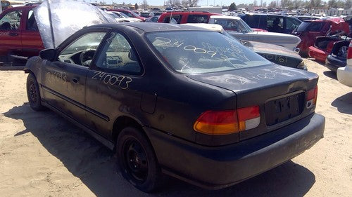 1996-00 Honda Civic Driver Left Rear Quarter Glass Back Side Window 2 Door Coupe