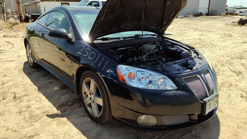 05-10 Pontiac G6 Gxp Coupe Top Plastic Cover Above Radiator Support Upper Shield