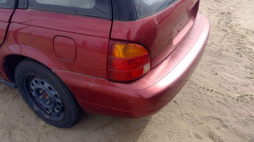 1996-1999 Saturn Sw2 Rear Bumper Cover Assembly Oem Back Red