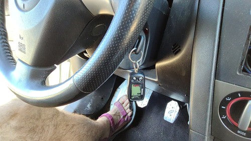2004-2009 Mazda 3 Lower Dash Under Column Knee Bolster Trim Panel Oem Black Br6