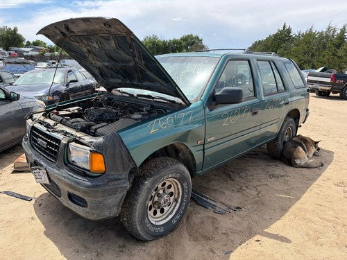 1993-1997 Isuzu Rodeo Complete Fuel Rail With Injectors Set Loaded Oem 3.2L