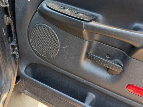 02 Ram 1500 Passenger Right Front Door Trim Panel With Switches Dark Gray V9Dv