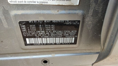 10-11 Legacy Outback Complete Anti Lock Brake Pump Unit Oem Abs Module Assembly