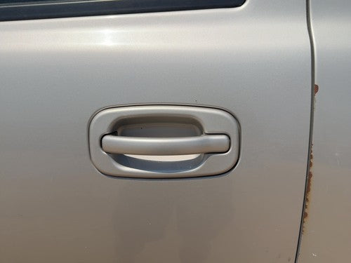 00-06 Suburban 1500 Driver Left Rear Outside Door Handle Back Silver Birch 59U