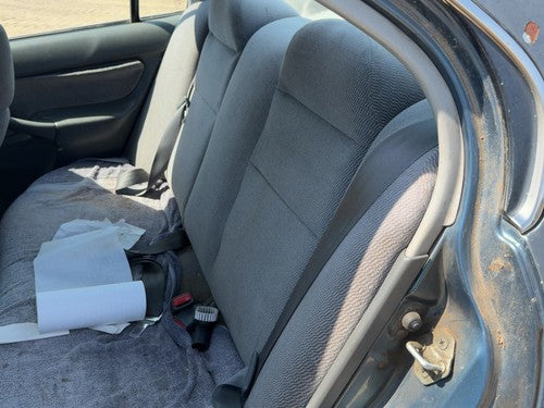 97 Civic Complete Set Of Rear Seat Belts Retractor Buckle Left Right Back Gray F