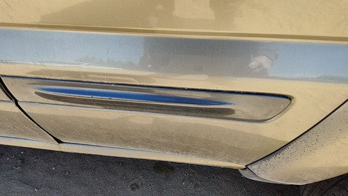 02-07 Liberty Driver Left Rear Moulding From Door Oem Back Trim Strip Khaki Pjc