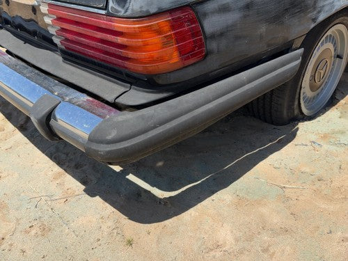 1974-1980 Mercedes 450Sl 107 Chrome Rear Bumper With Mount Brackets Oem