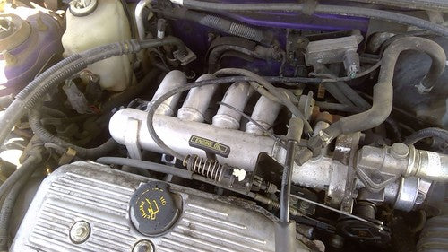 91-96 Escort Intake Manifold Fuel Injector Rail Harness Throttle Body Oem 1.9L