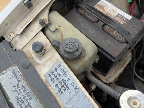 1986 Oldsmobile 98 Coolant Reservoir Radiator Overflow Tank Bottle Oem 3.8L