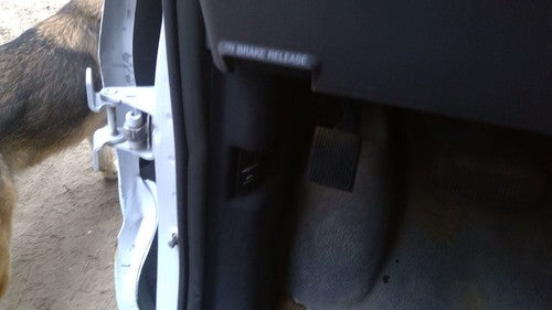 1997-2019 Ford Van E450 Driver Left Lower Kick Trim Panel Gray X2