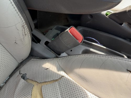 01-05 Pt Cruiser Passenger Right Front Seat Belt Buckle Receiver Taupe/Beige Fl