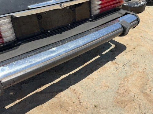1974-1980 Mercedes 450Sl 107 Chrome Rear Bumper With Mount Brackets Oem