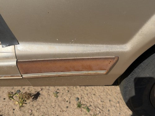 93-96 Buick Century Driver Left Moulding From Fender Oem Trim Strip Sedan Gold