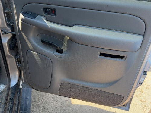 00-06 Suburban 1500 Passenger Right Rear Door Trim Panel Switches Back Gray 92I