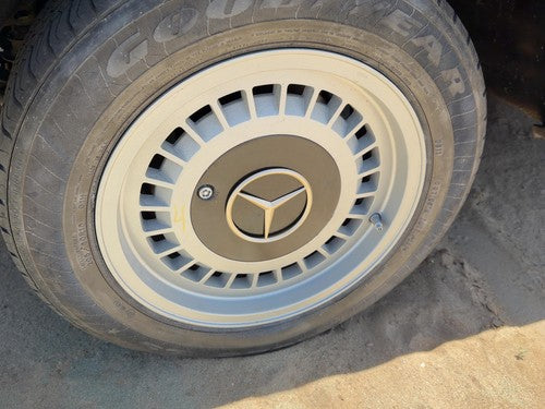 1980 Mercedes 450SL 107 Roadster 15 Inch Aluminum Wheel OEM Factory Rim OEM