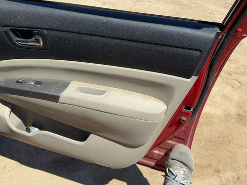 06-09 Prius Passenger Right Front Door Trim Panel With Switches Black Cloth Bisq