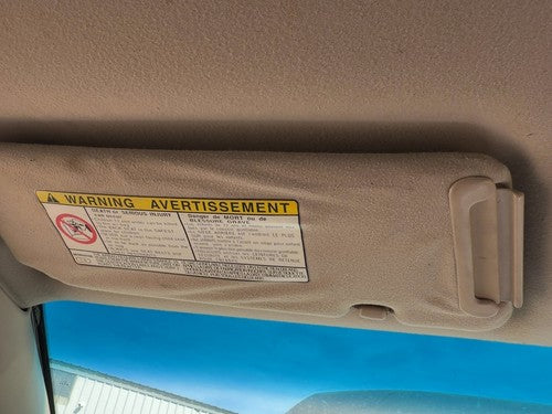 1997-2001 Toyota Camry Driver Left Sun Visor OEM Oak FT4