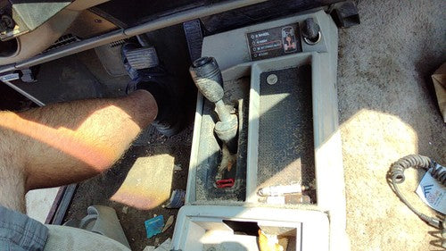 1992-1994 S10 Blazer Center Floor Console Trim Bezel Only Oem Gray