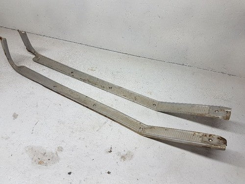 1972 Ford Pickup F250 Floor Sill Trim Pair Set Step Molding Tread Door Opening