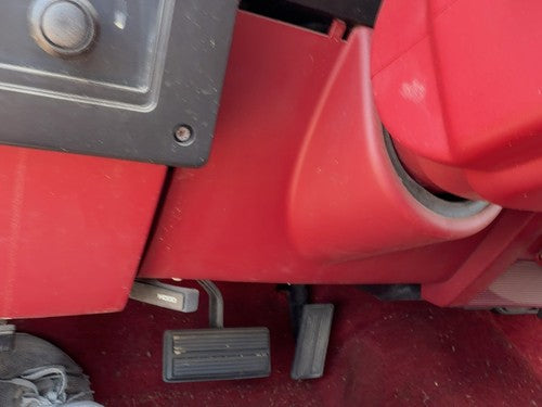 1987-1993 Dodge Dakota Lower Dash Under Column Knee Bolster Trim Panel Oem Red