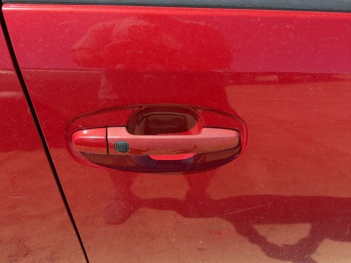 06-09 Prius Passenger Right Front Outside Door Handle Keyless Barcelona Red 3R3