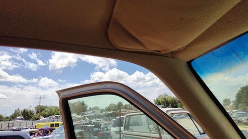 96-00 Silverado 2500 Driver Left A Pillar Trim Windshield Post Panel Oem Tan 52D