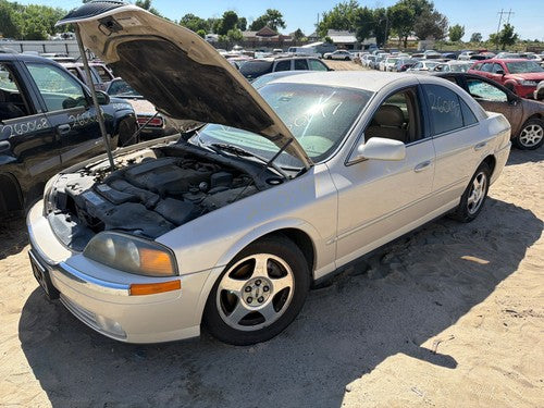 2000-2006 Lincoln Ls Engine Oil Pan With Good Drain Plug Oem 3.9L Xw4Z6675Ba