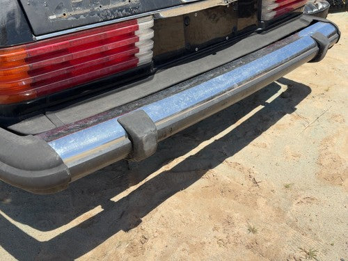1974-1980 Mercedes 450Sl 107 Chrome Rear Bumper With Mount Brackets Oem