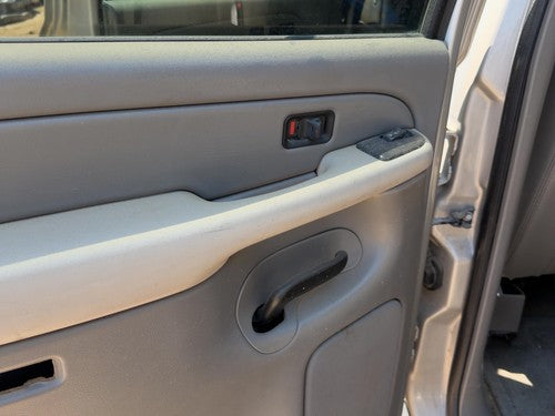 00-06 Suburban 1500 Driver Left Rear Door Trim Panel With Switches Back Gray 92I