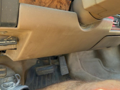 1982-1996 Buick Century Lower Dash Under Column Knee Bolster Trim Panel Oem Tan