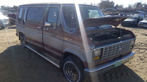 1983 Ford Van E150 Driver Left Rear Loaded Brake Backing Plate Oem 11