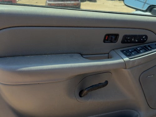 05 Suburban 1500 Driver Left Front Door Trim Panel With Master Switch Gray 92I
