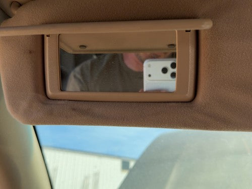 1997-2001 Toyota Camry Driver Left Sun Visor OEM Oak FT4