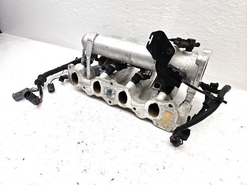 91-96 Escort Intake Manifold Fuel Injector Rail Harness Throttle Body Oem 1.9L