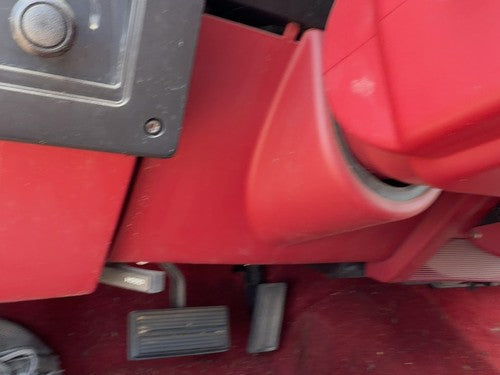 1987-1993 Dodge Dakota Lower Dash Under Column Knee Bolster Trim Panel Oem Red