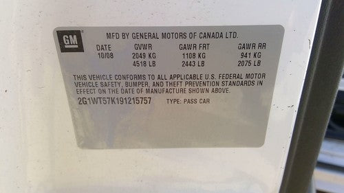 08-10 Chevy Impala Complete Anti Lock Brake Pump Unit Abs Module Assembly Nw9