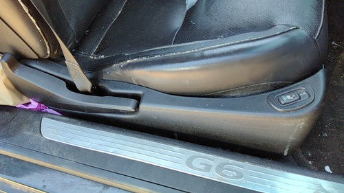 05-10 Pontiac G6 Gxp Coupe Passenger Right Side Seat Trim Panel Oem Ebony 193