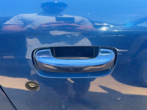 02-07 Vue Redline Passenger Right Front Outside Door Handle Oem Pacific Blue 91U