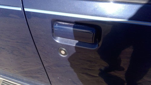 1995-1997 Ford Explorer Passenger Right Front Outside Door Handle Oem Blue