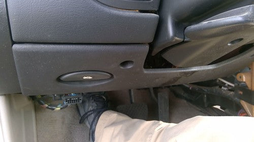 1997-1999 Saturn Sw2 Lower Dash Under Column Knee Bolster Trim Panel Oem Gray